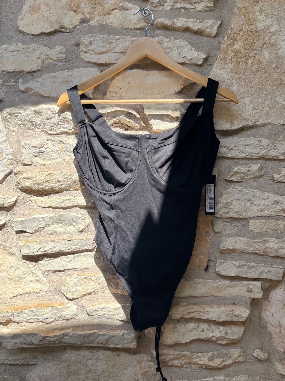 NWT TA3 Lifty Shapewear Swimsuit - Black - Large, Short F/G Hi Cut